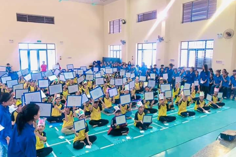 Cuộc thi diễn ra rất sôi nổi