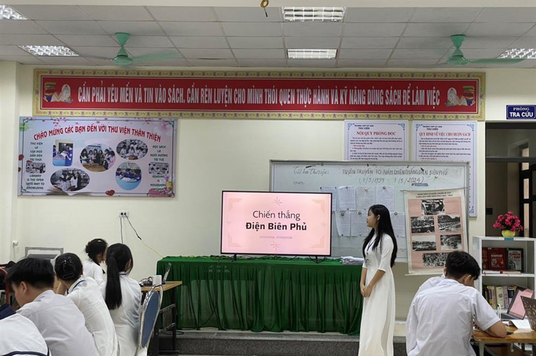 Học sinh trình bày sản phẩm