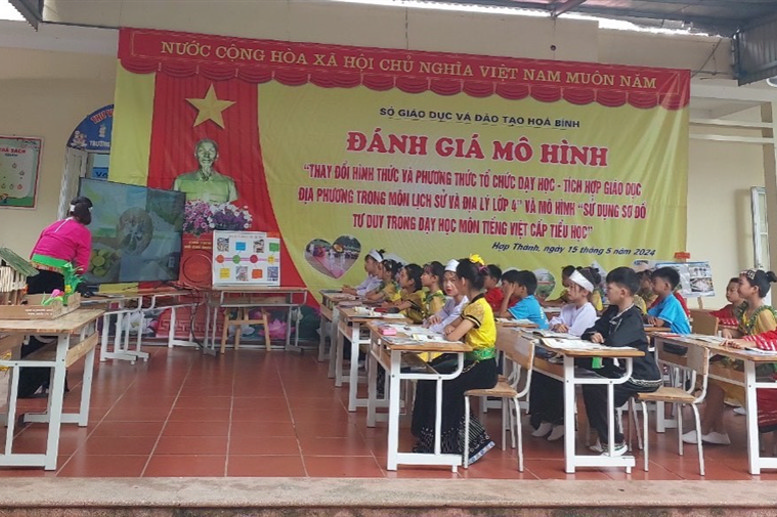 Tiết học tích hợp nội dung giáo dục địa phương trong môn Lịch sử và Địa lý 4